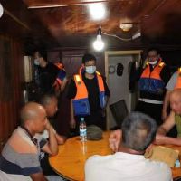 現(xiàn)場繳獲海砂1000余噸，浦東首起非法采砂案告破!