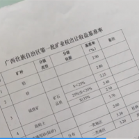 廣西礦業權出讓收益改革:出讓收益率掛鉤礦產品年度銷售收入